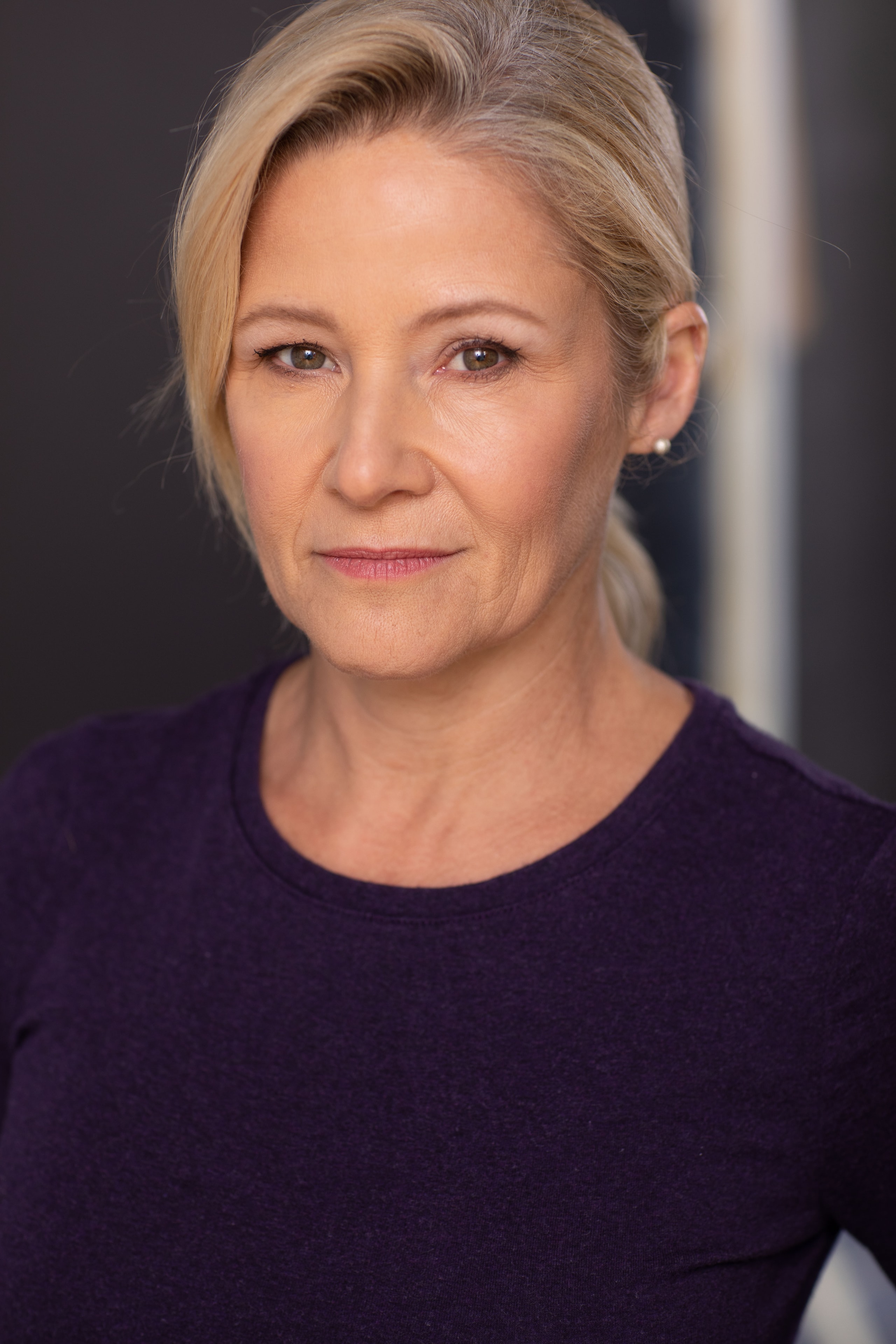 Jilanne Marie Klaus on set